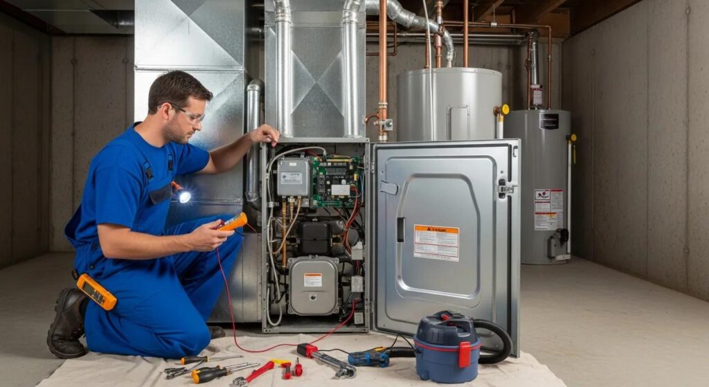 Resolve HVAC Issues: Essential Furnace Troubleshooting Tips 1 Furnace repair