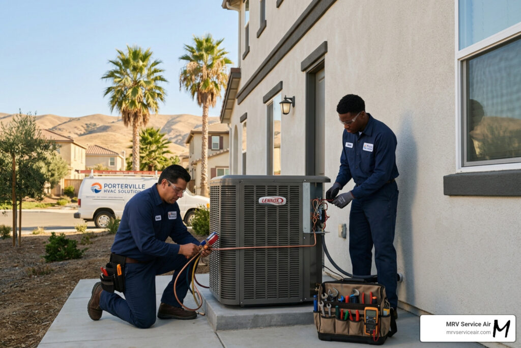 Porterville's Coolest Guide to New AC Installation 2 ac installation in porterville ca