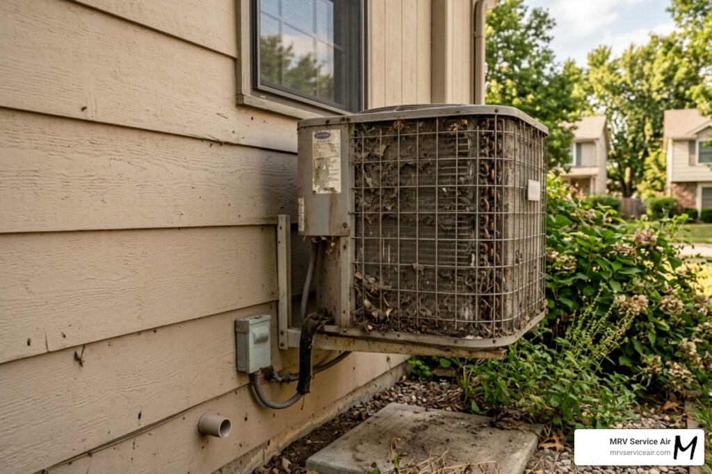 Soil-ed Reputation: How Wind-Blown Dirt Damages Your Outdoor Unit 1 how dusty conditions shorten hvac lifespan
