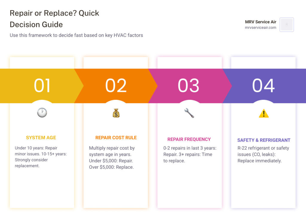 How to Decide Between HVAC Repair and Replacement Without Losing Your Cool 3 should i repair or replace my hvac system